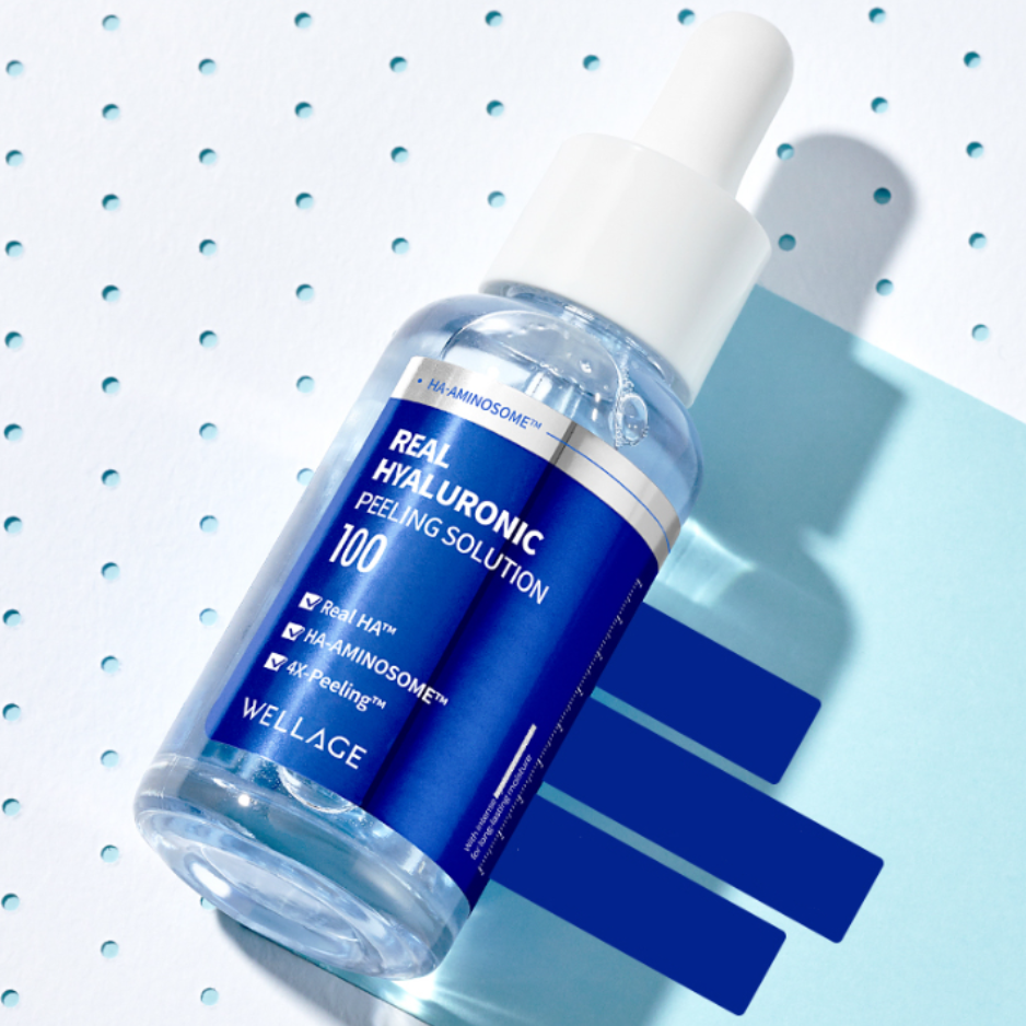 Wellage Peeling Solution: Exfoliator & Skin Hydration Support