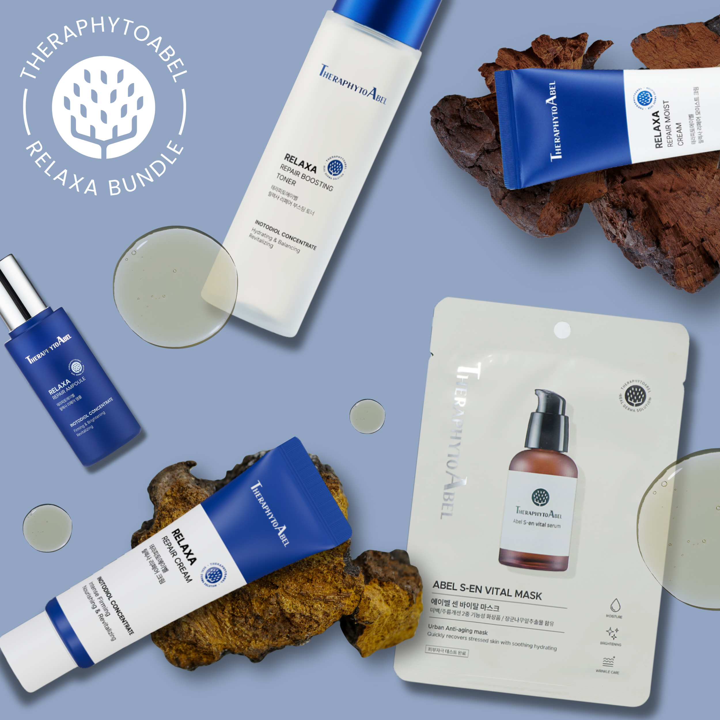 TheraphytoAbel Relaxa Anti-Aging Bundle | OoshTush | K-beauty | Free Shipping Over $40