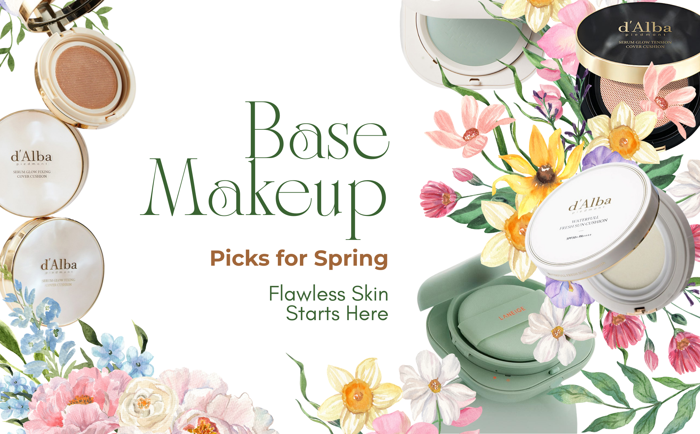 Spring Base Makeup Picks