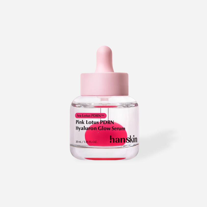 Hanskin Ara Pink Lotus PDRN Hyaluron Glow Serum 30ml
