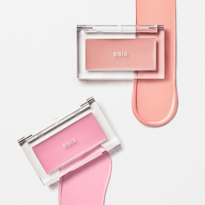 BBIA Downy Cheek 3.5g: Soft Cream Blush for Flushed Look