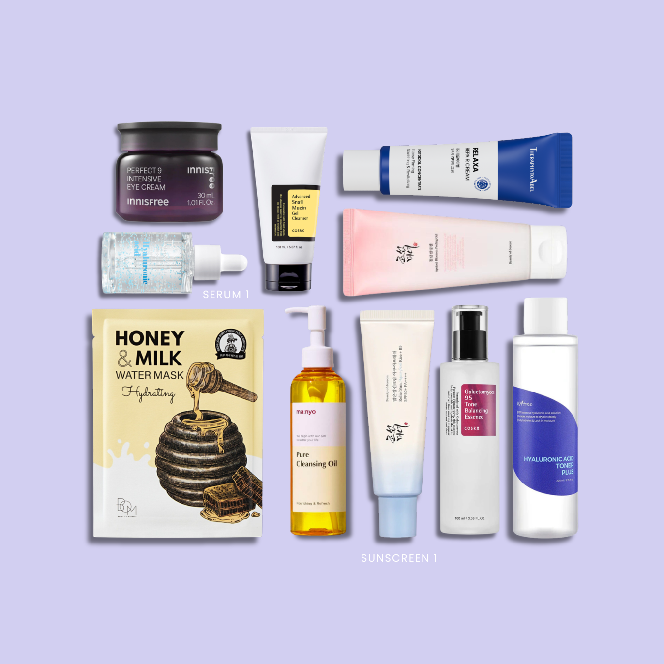 10-Step Ultimate Radiance Skincare Routine Normal/Dry Skin | OoshTush | K-beauty