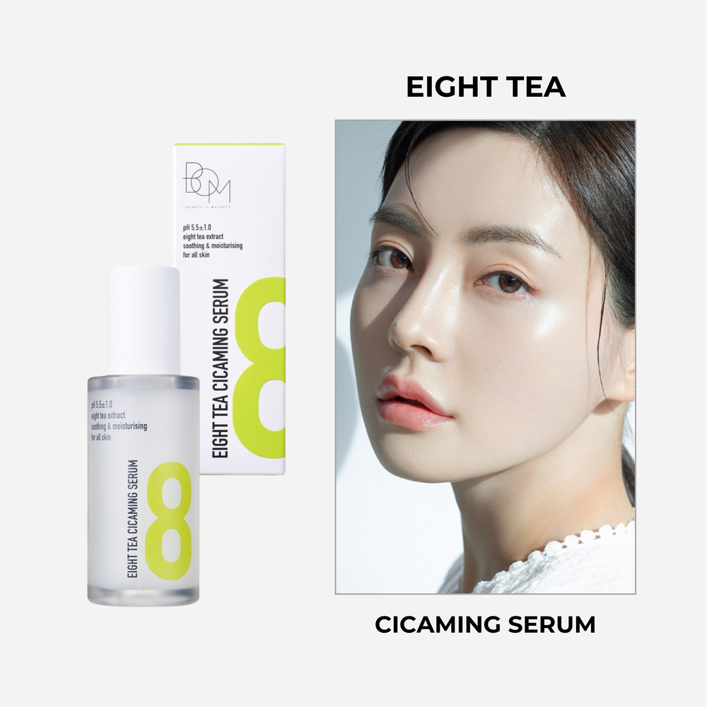 BOM Eight Tea Cicaming Serum: Calm Sensitive Skin Naturally — OoshTush