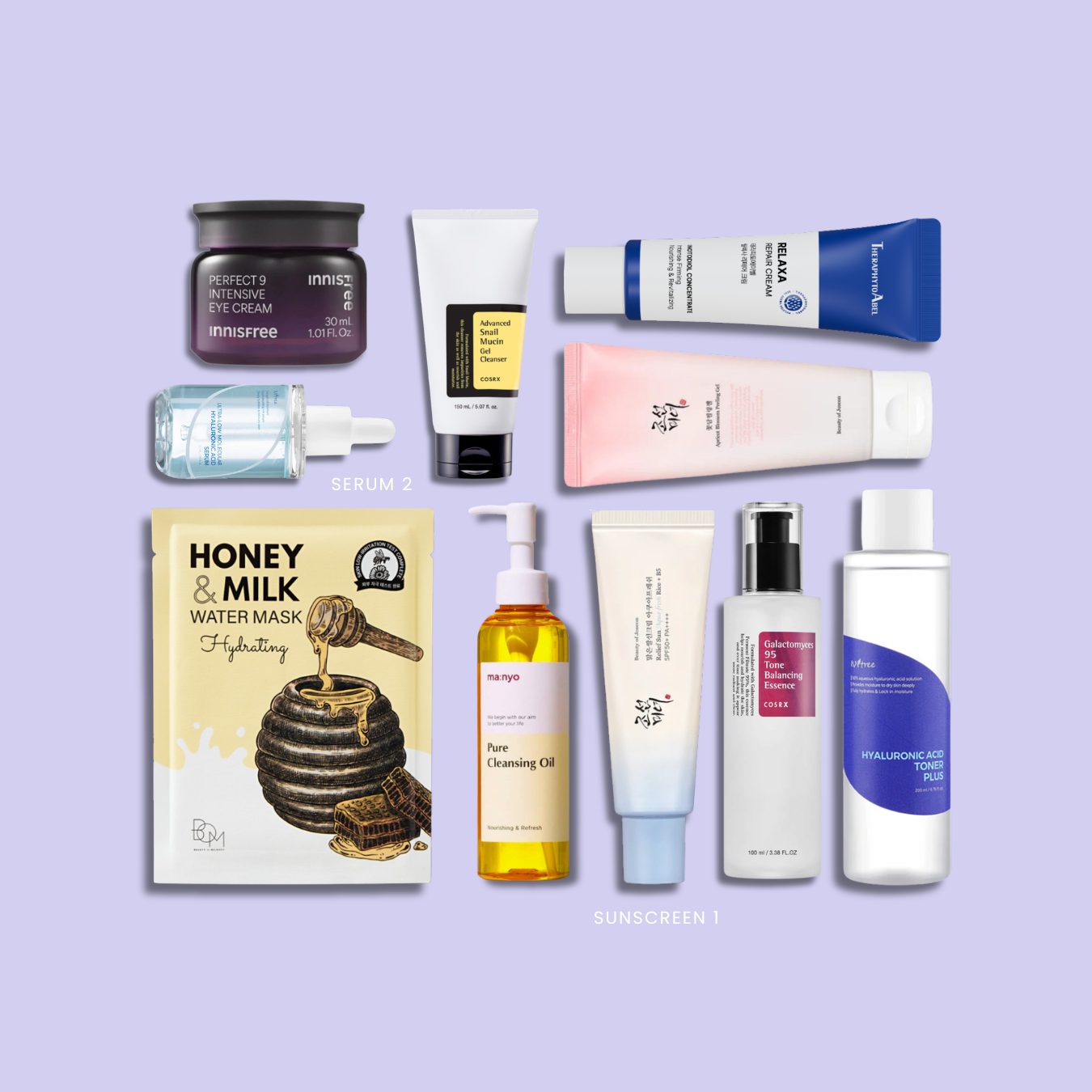 10-Step Ultimate Radiance Skincare Routine Normal/Dry Skin | OoshTush | K-beauty