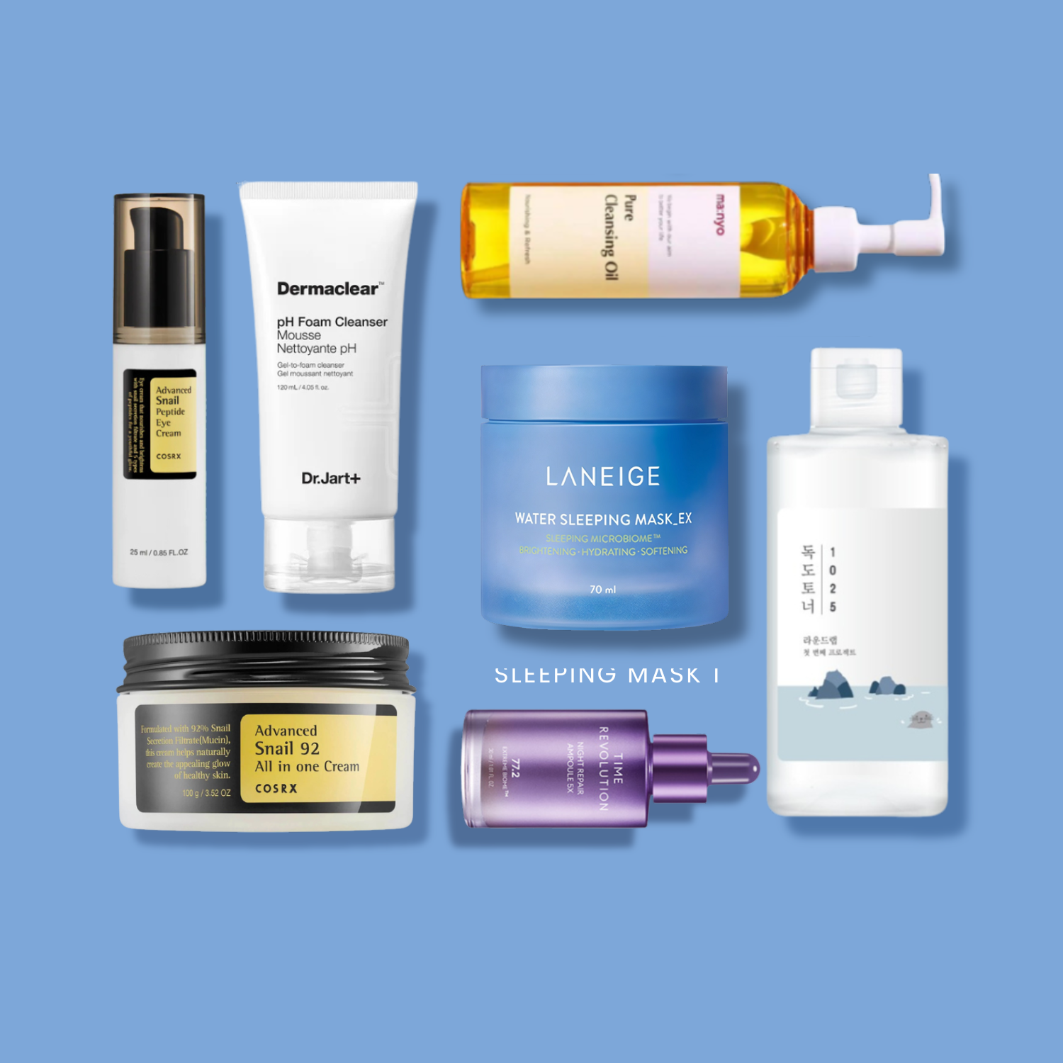 7-Step Glass Skin Routine (Morning & Night) | OoshTush | K-beauty | Free Shipping Over $50 USD