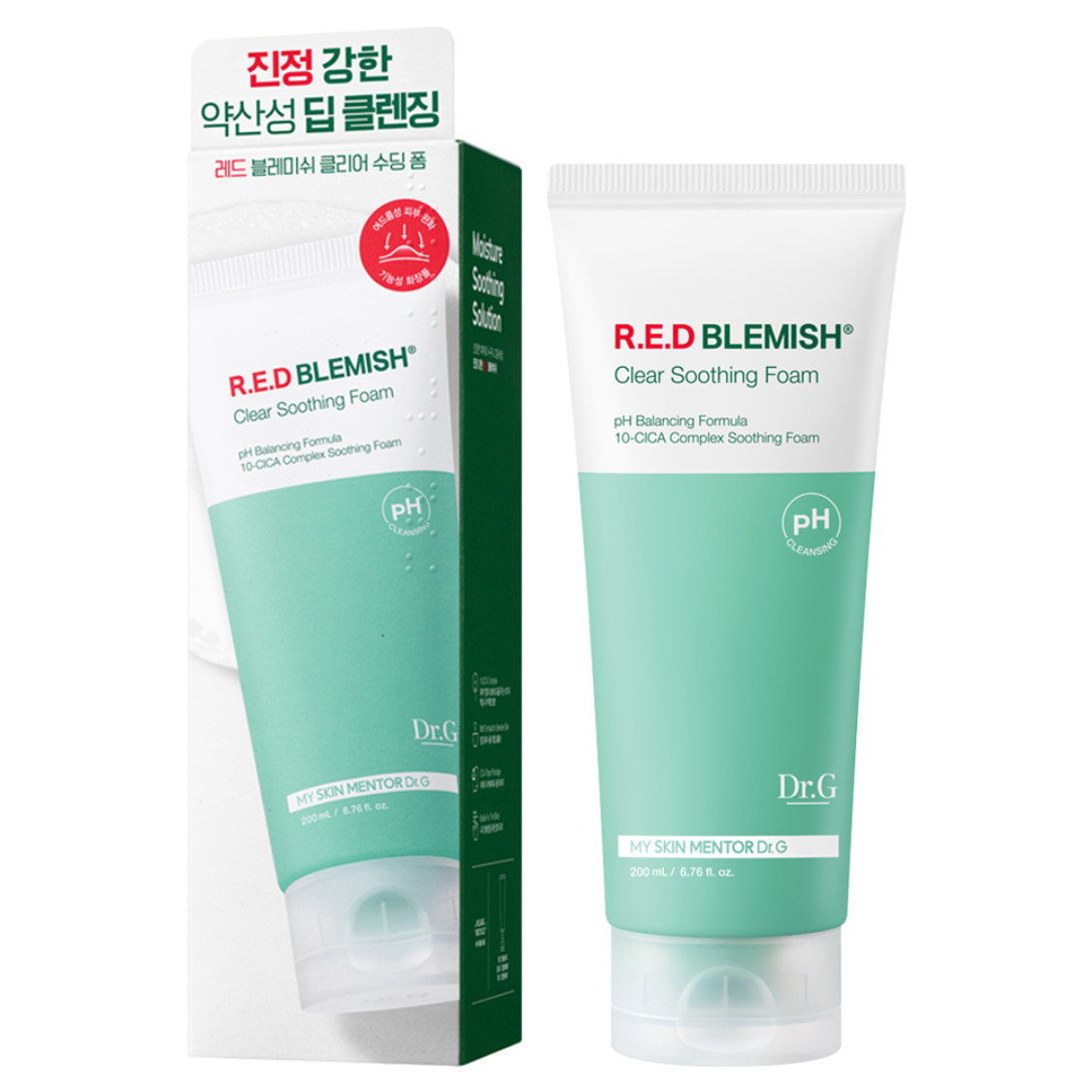 Dr.G Red Blemish Soothing Foam | Gentle Acne Cleanser