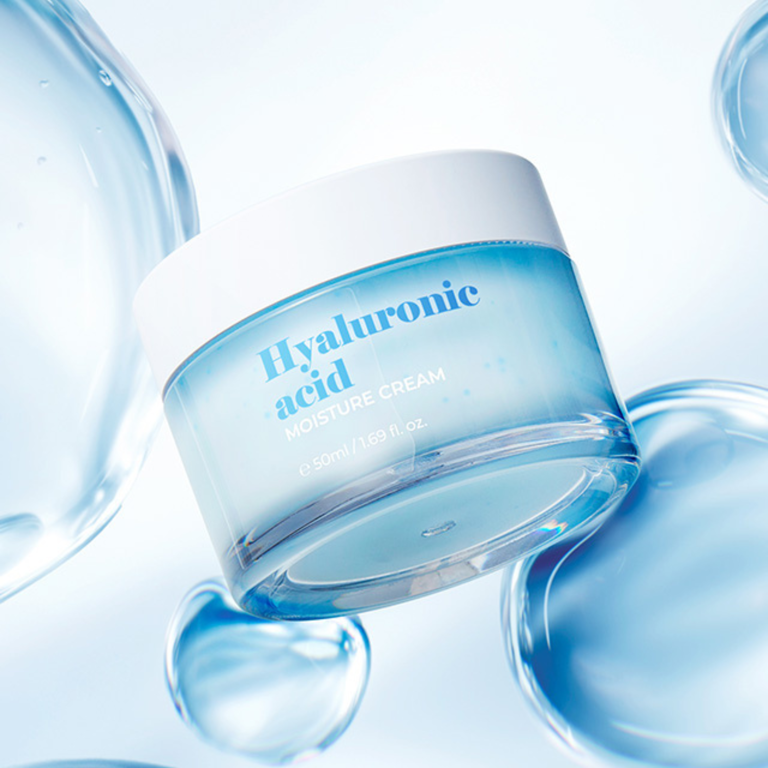 BOM Hyaluronic Acid Moisture Cream 50ml | OoshTush | K-Beauty | Korean Skincare