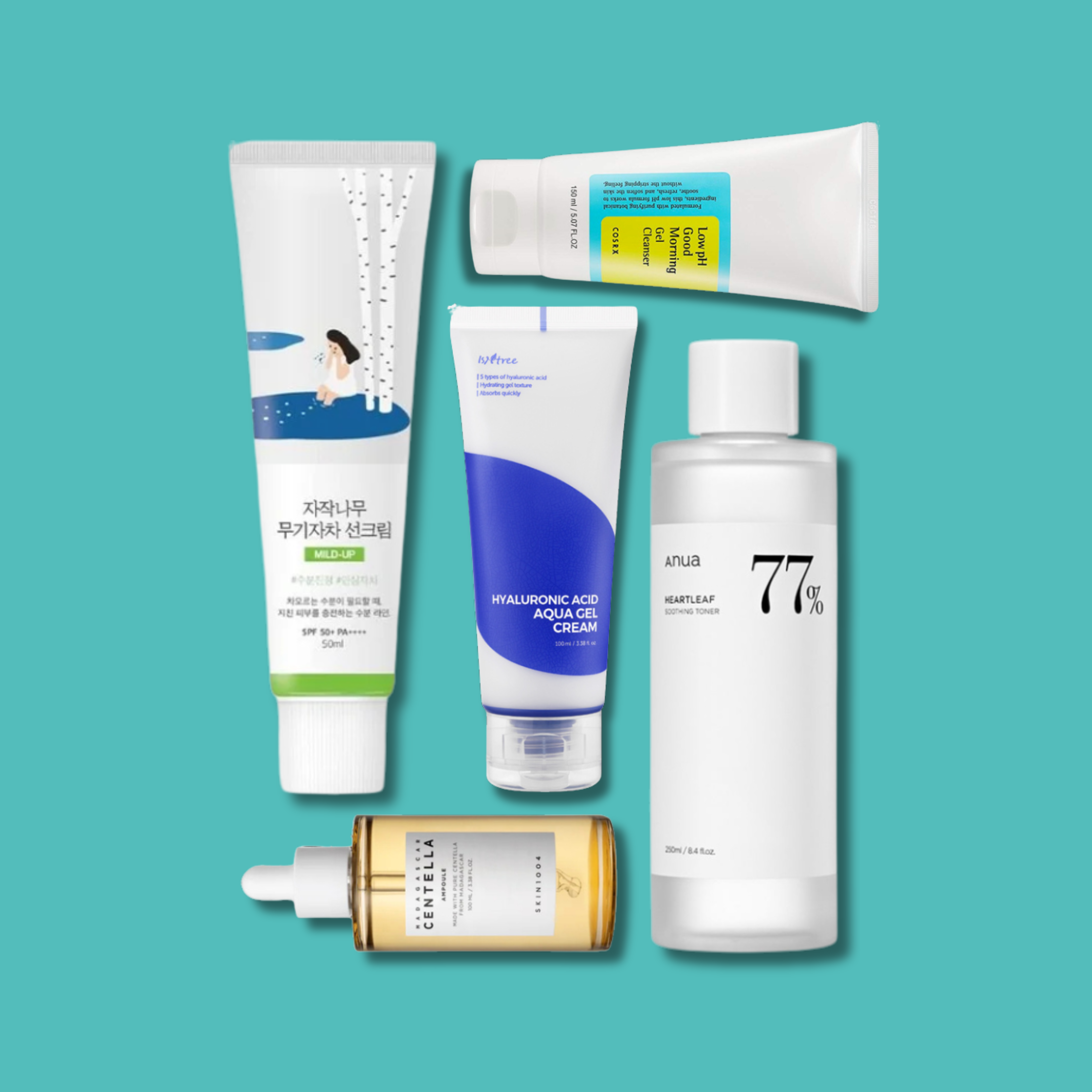 5-Step Balanced Skincare Routine for Combination Skin | OoshTush | K-beauty | Free Shipping Over $50