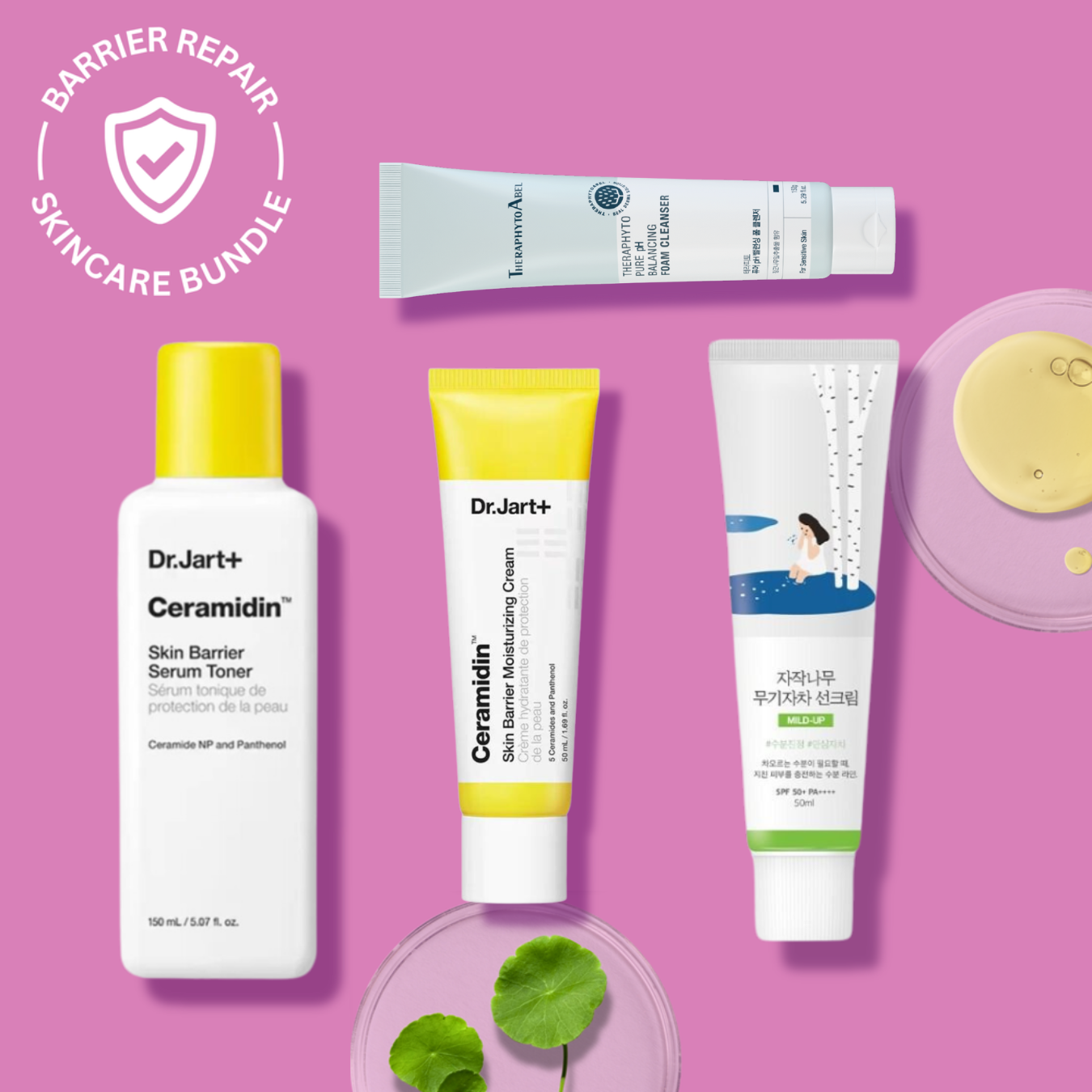 Barrier Repair Skincare Bundle (Cicapair & Ceramidin 8 Products)