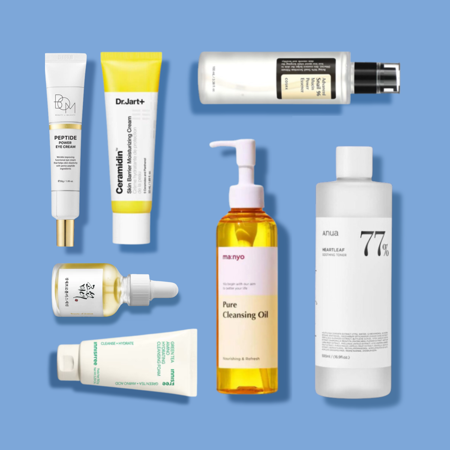 7-Step Glass Skin Routine (Morning & Night) | OoshTush | K-beauty | Free Shipping Over $40 USD