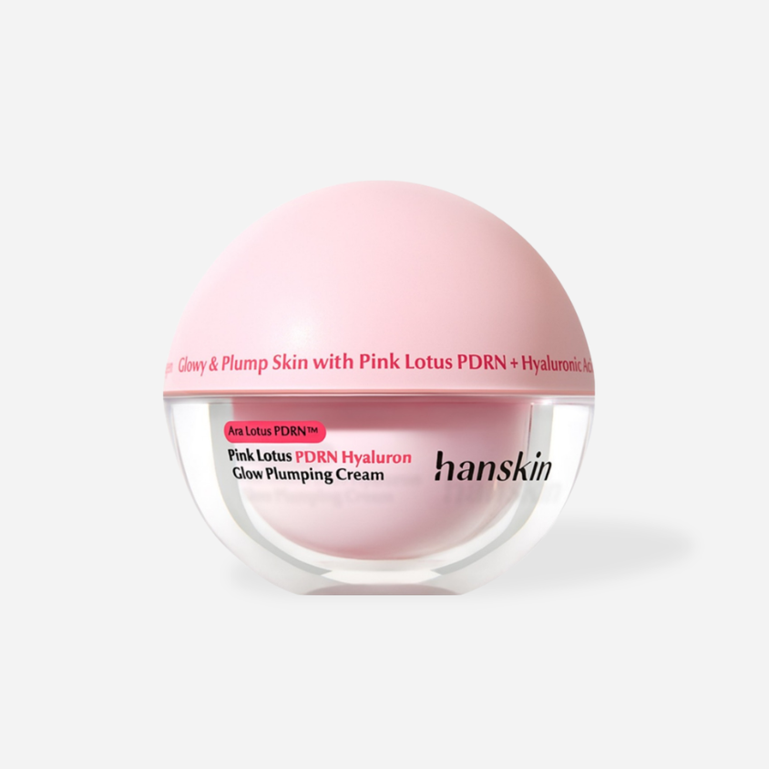 Hanskin Ara Pink Lotus PDRN Hyaluron Glow Plumping Cream 50ml