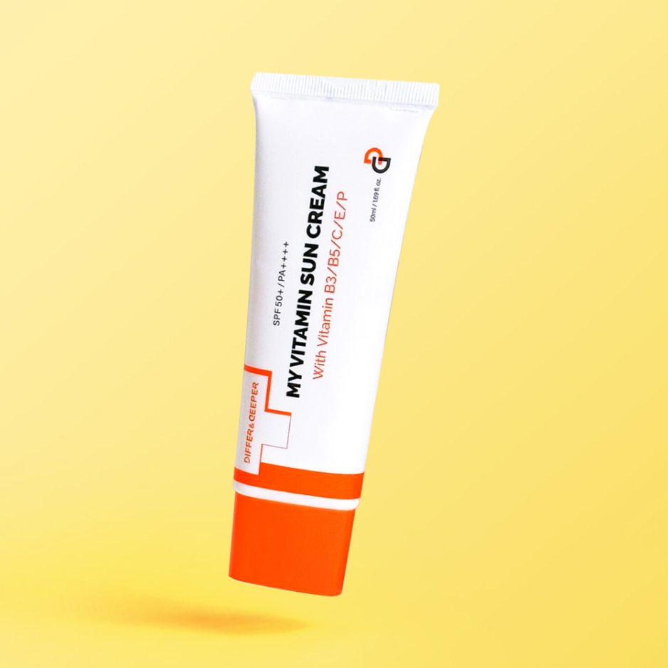 Differ & Deeper Sunscreen: Vitamin-Infused Daily Protection