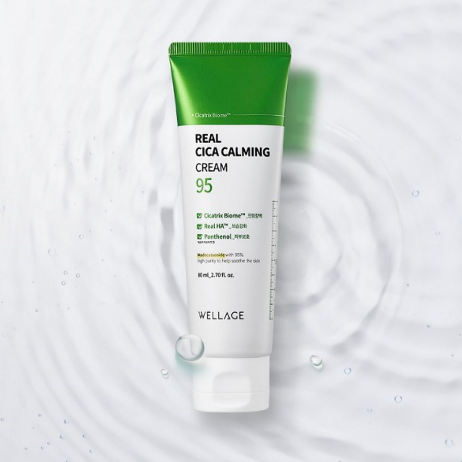 Real Cica Calming Cream 80ml - Soothes Sensitive Skin