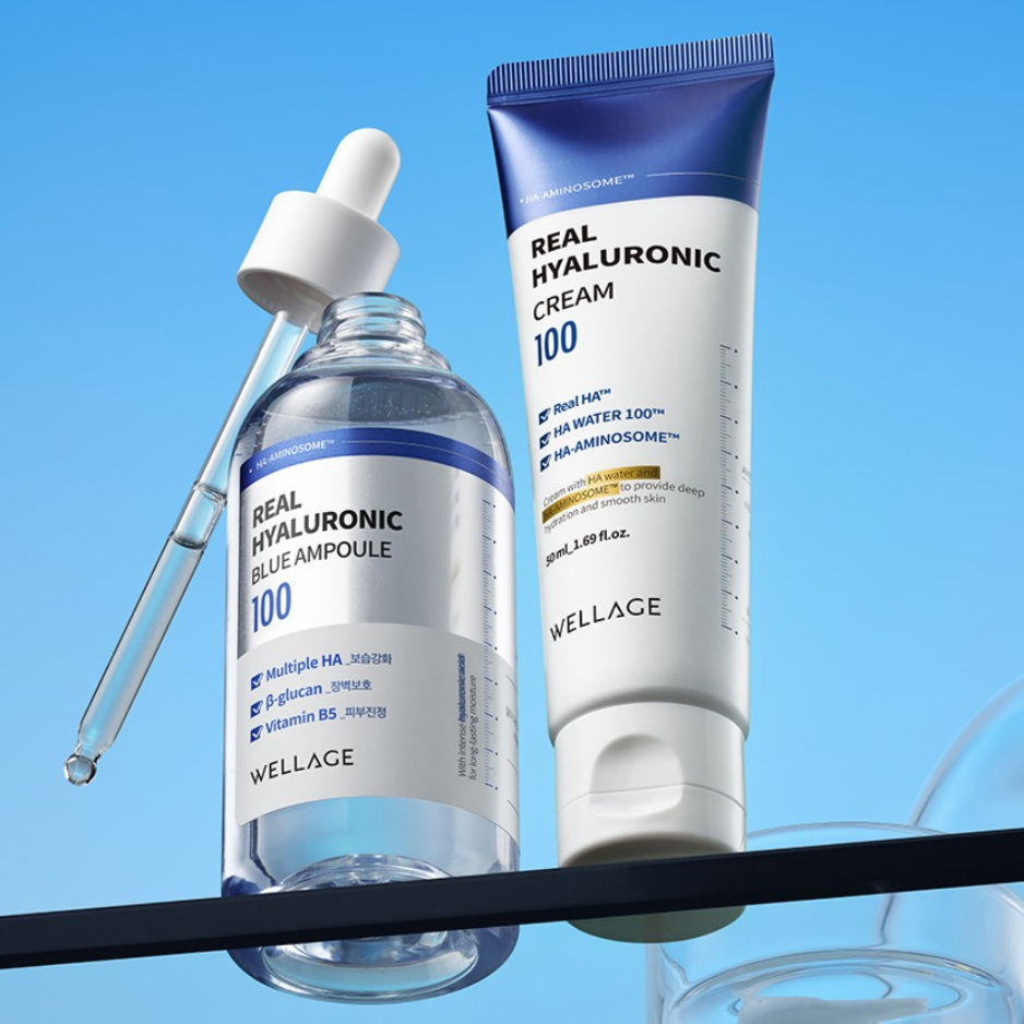 Wellage Hyaluronic 100 Cream: Deep Hydration Moisture Seal