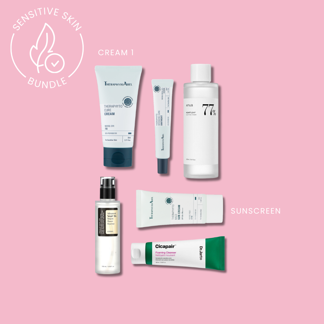 Sensitive Skincare Bundle | OoshTush | K-beauty | Free Shipping Over $40 USD | Korean Skincare
