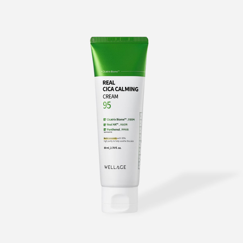 Wellage Real Cica Calming 95 Cream 80ml