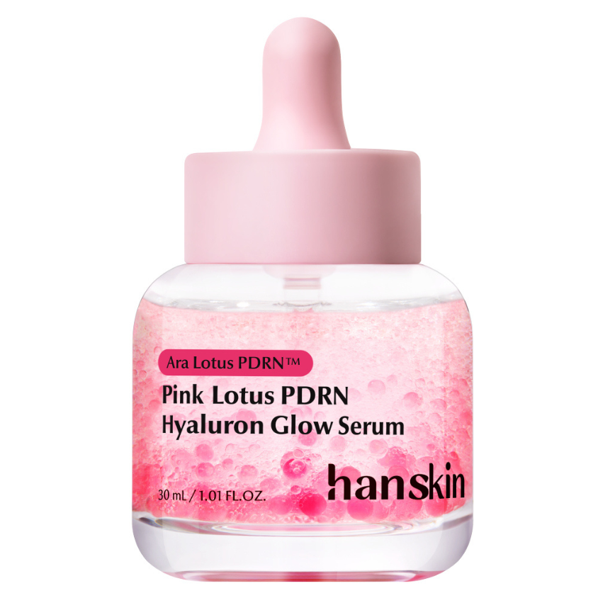 Hanskin Pink Lotus PDRN Hyaluron Glow Serum | Radiant Skin