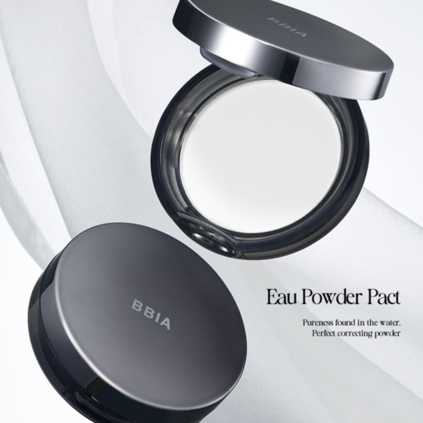 BBIA EAU Powder Pact 9g - Achieve Soft, Matte Skin