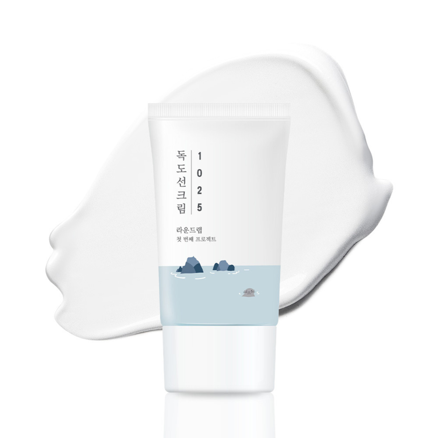 Round Lab 1025 Dokdo Suncream 50ml | OoshTush | Korean Skincare | K-Beauty