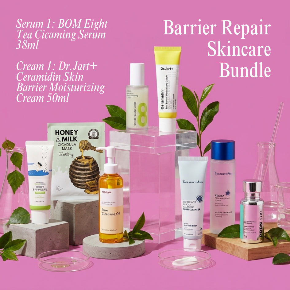 Repair & Restore | Barrier Repair Skincare Bundle | Ooshtush