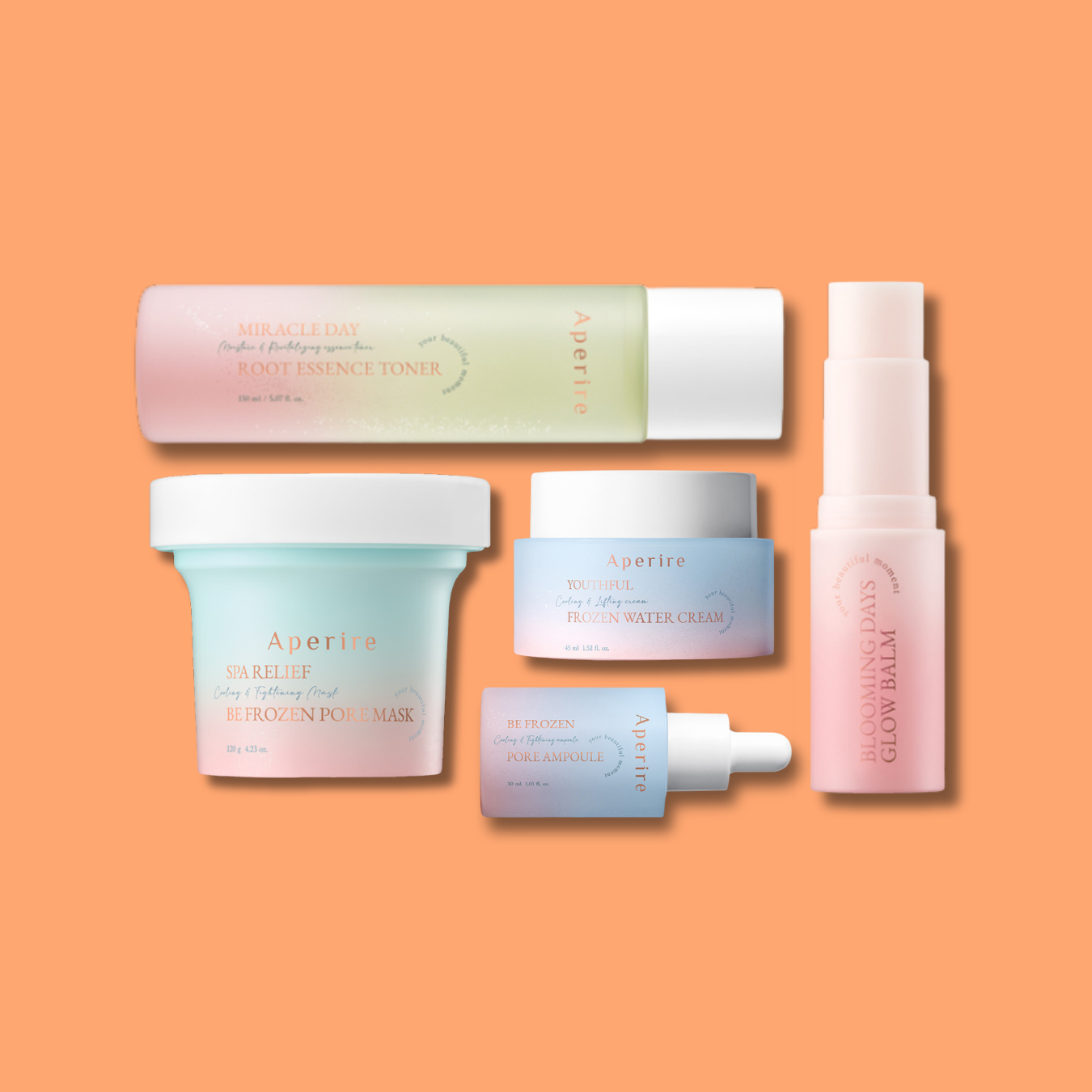 Aperire Vitality Shine Glow BundleOoshTush | K-beauty | Korean Skincare | OoshTush | K-beauty | Korean Skincare