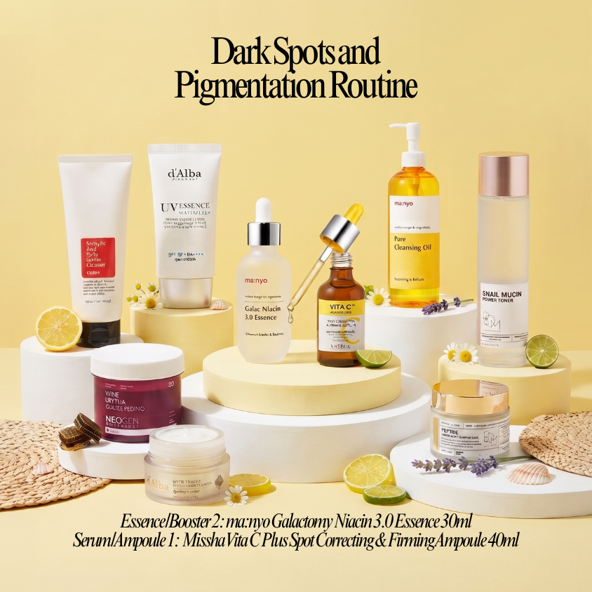 Dark Spots and Pigmentation Routine
