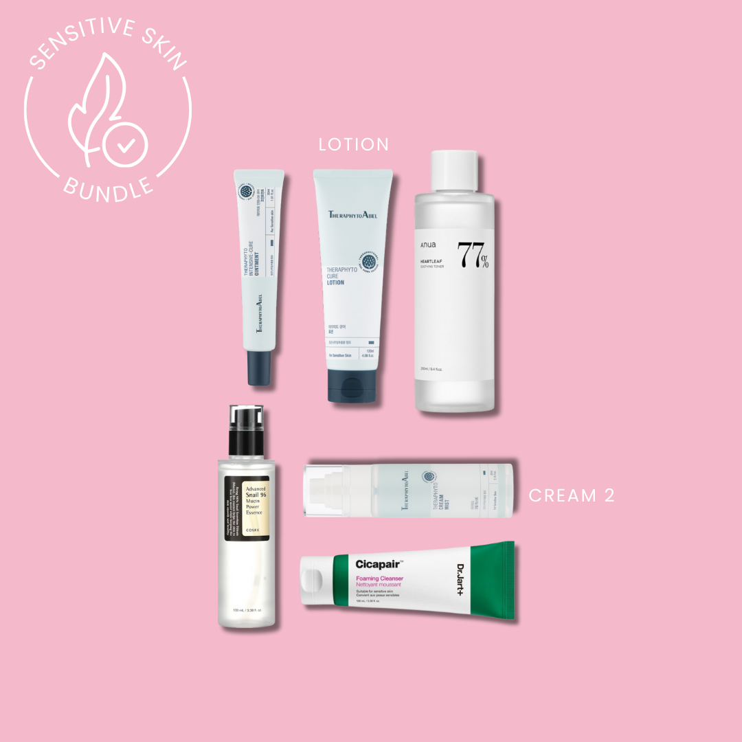 Sensitive Skincare Bundle | OoshTush | K-beauty | Free Shipping Over $40 USD | Korean Skincare