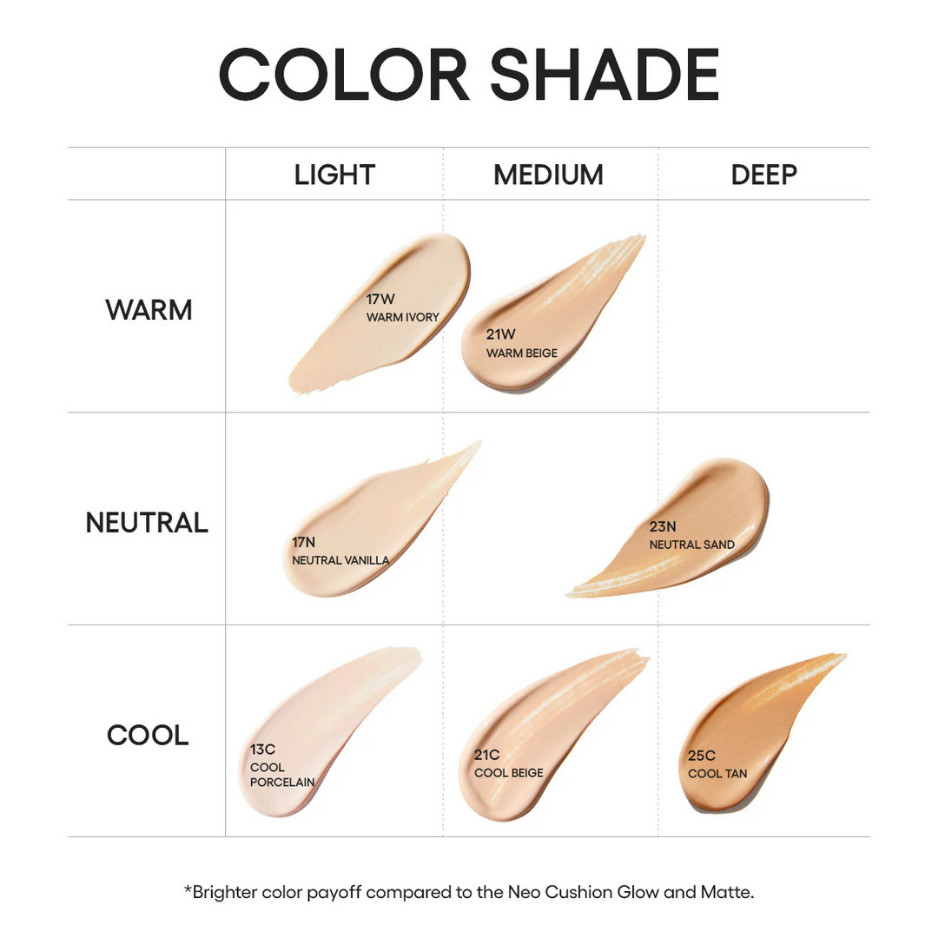 Smooth & Long-Lasting: Neo Cushion The Matte SPF42 PA+++ 15g