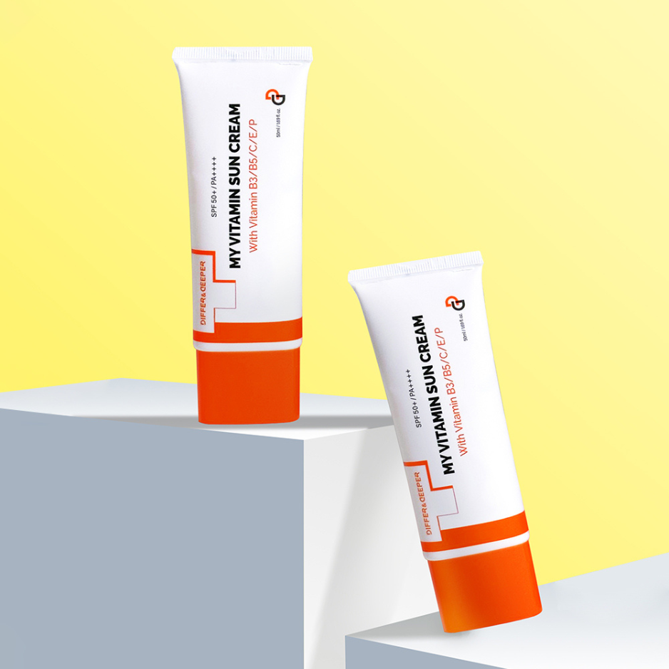 Differ & Deeper Sunscreen: Vitamin-Infused Daily Protection
