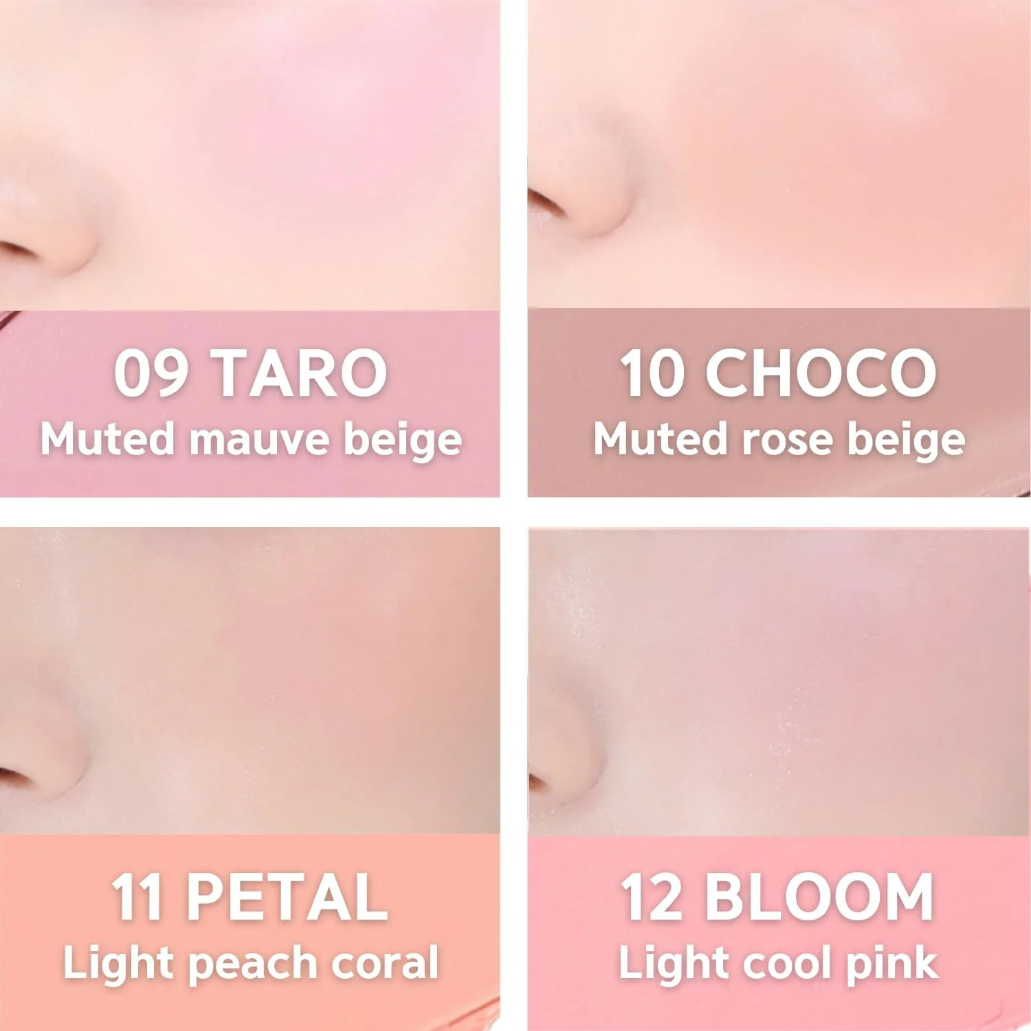 BBIA Downy Cheek 3.5g: Soft Cream Blush for Flushed Look