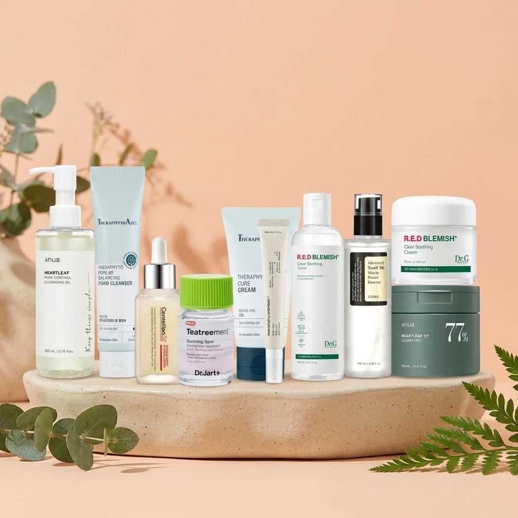 K-Beauty 10-Step Nourishing Skincare Routine (Sensitive/Acne-prone) | OoshTush | K-beauty | Korean Skincare