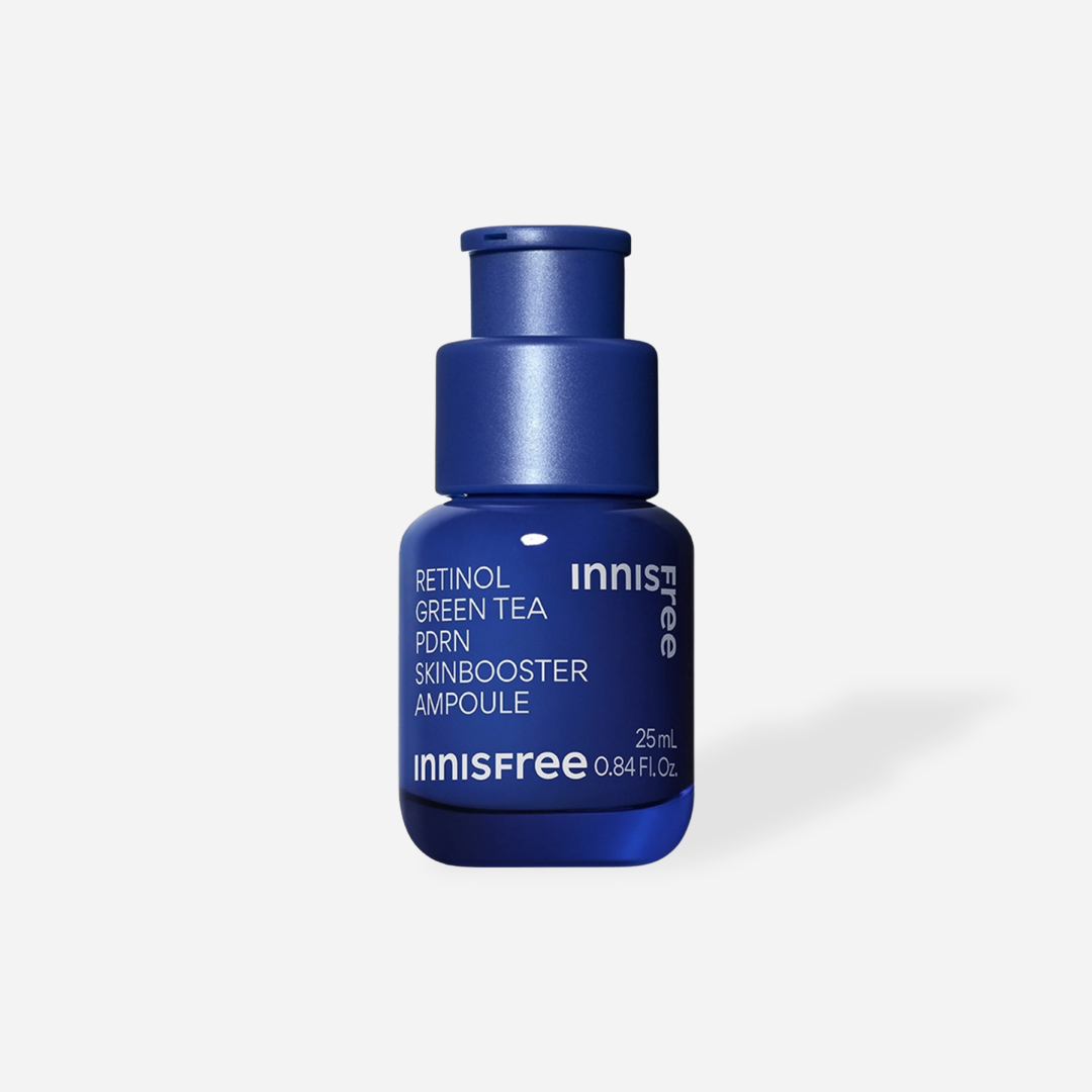 Innisfree Retinol Green Tea PDRN Skin Booster Ampoule 25ml