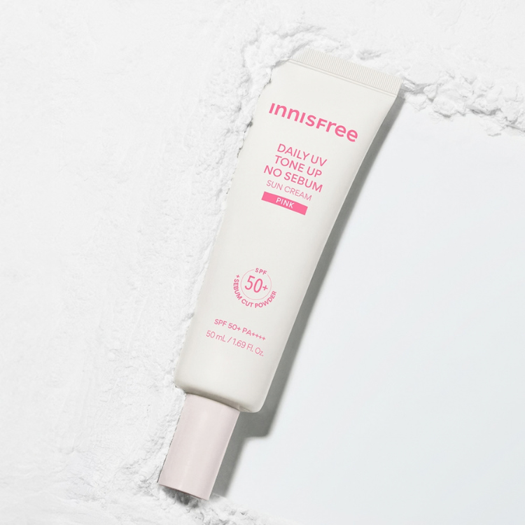 Innisfree Tone Up No Sebum Sunscreen SPF50+ PA++++ 60ml | OoshTush | K-beauty | Global Free Shipping Available