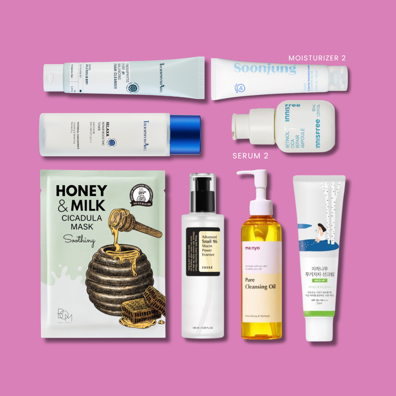 Barrier Repair Skincare Bundle (Cicapair & Ceramidin 8 Products)