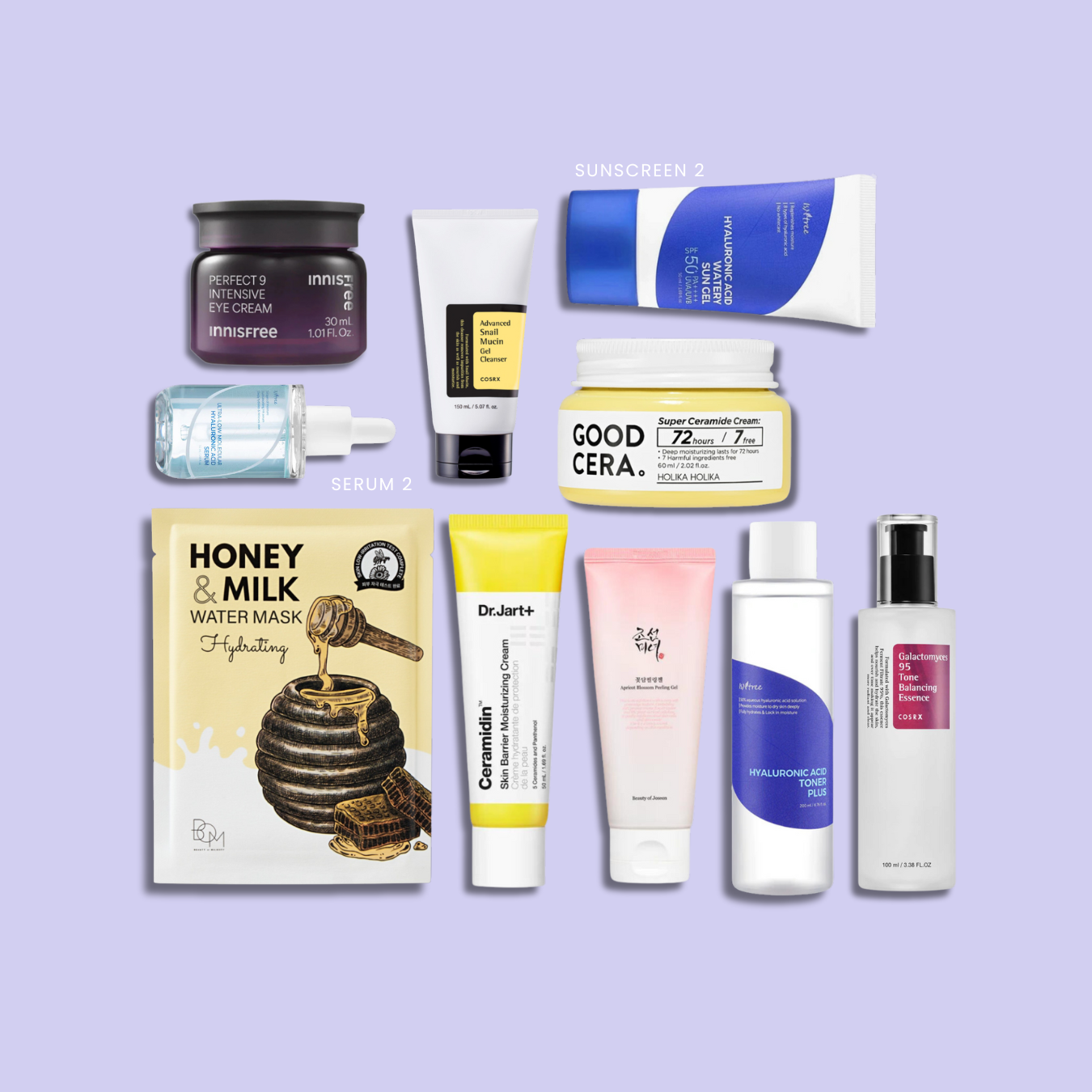 10-Step Ultimate Radiance Skincare Routine Normal/Dry Skin | OoshTush | K-beauty