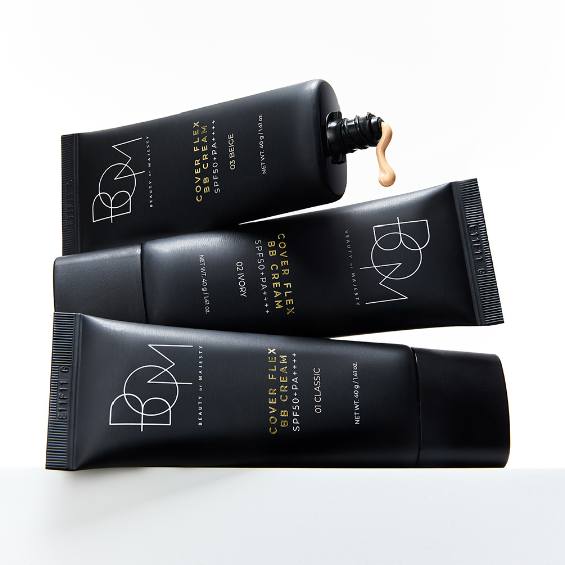 BOM Cover Flex BB Cream SPF50+ PA++++ 40g | K-Beauty | Korean Skincare