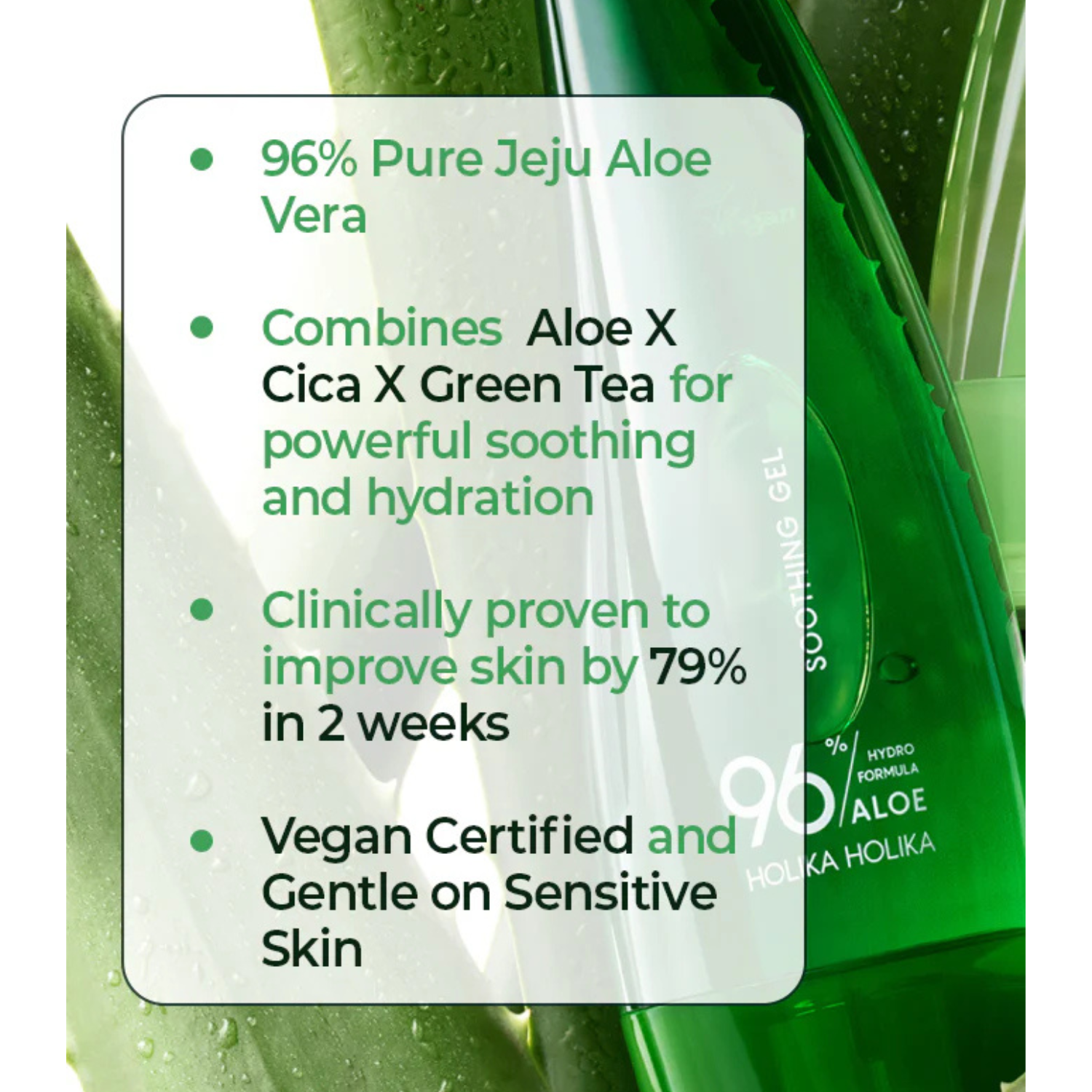 Holika Holika Aloe 99% Soothing Gel | OoshTush | K-beauty