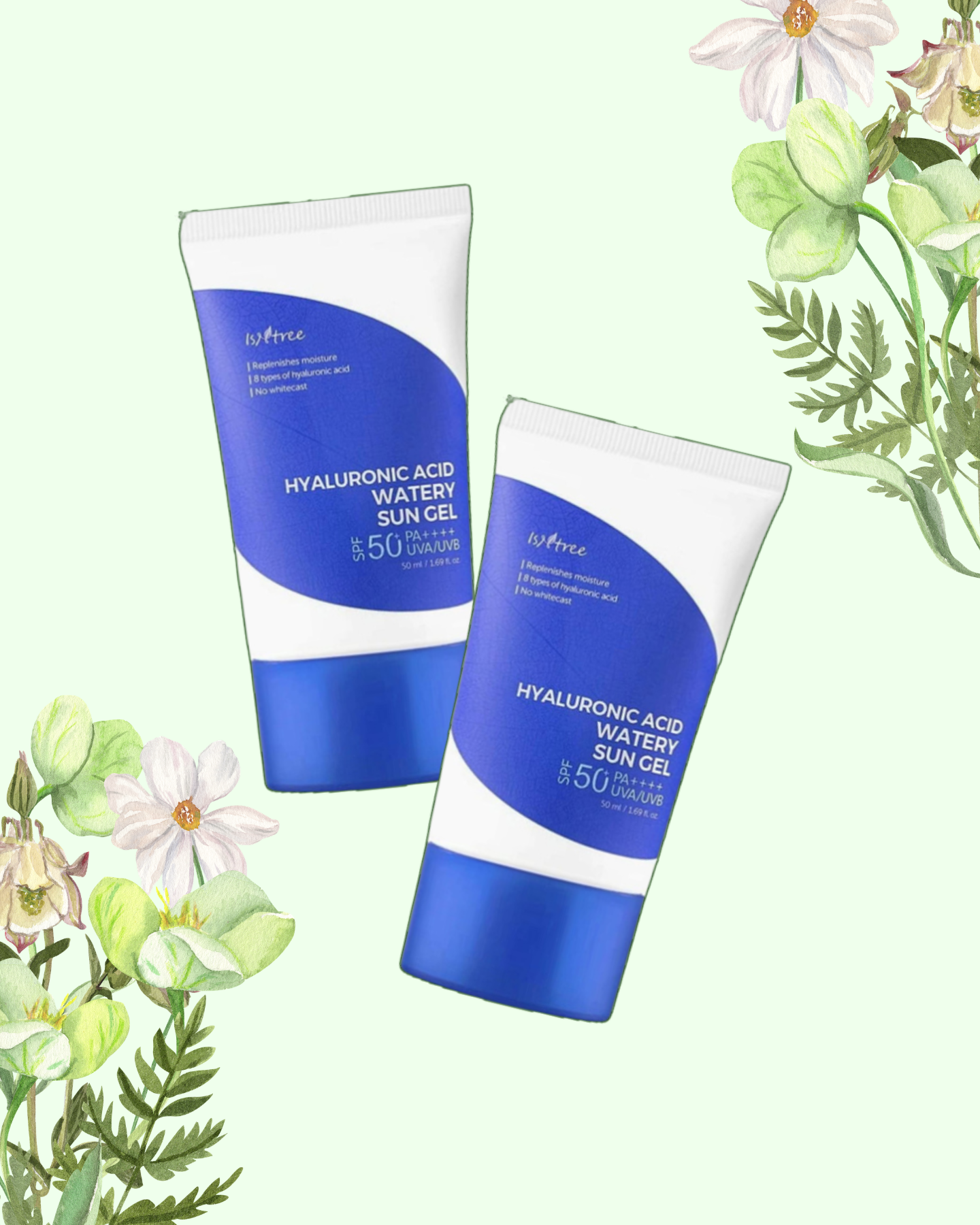 Hyaluronic Acid Watery Sun Gel with SPF 50. Discover premium Korean skin care and makeup products for all skin concerns, with curated routines and trusted brands at OoshTush.com
