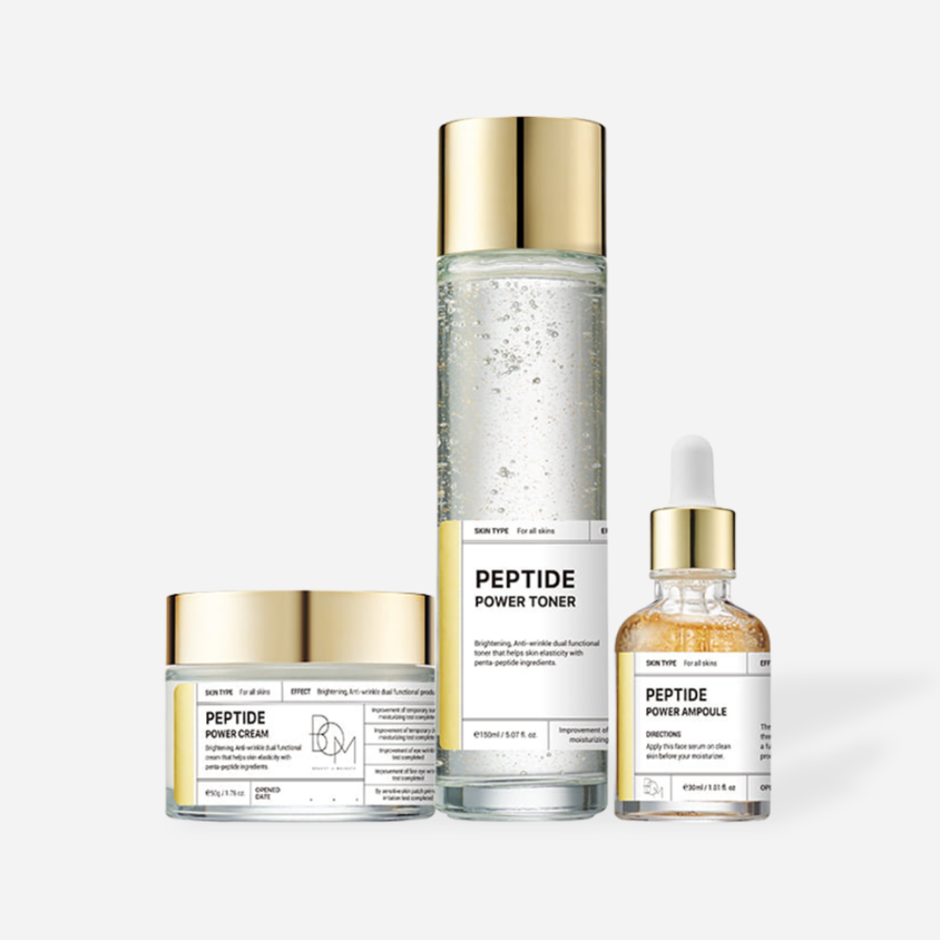 BOM Peptide Power Gift Set 3 Items