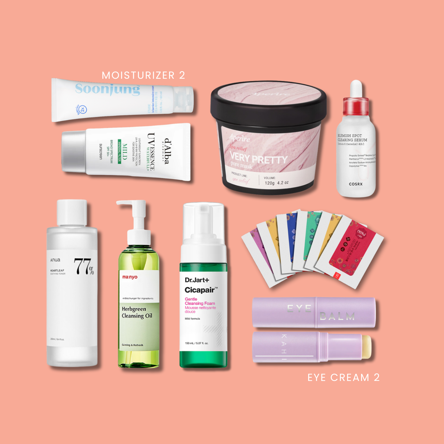 K-Beauty 10-Step Nourishing Skincare Routine (Sensitive/Acne-prone) | OoshTush | K-beauty | Korean Skincare