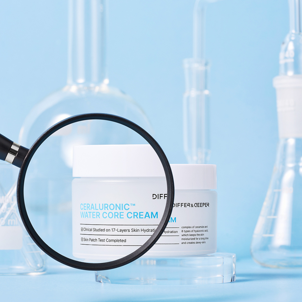 Differ & Deeper Water Core Cream 50g | Dewy Glow Hydration