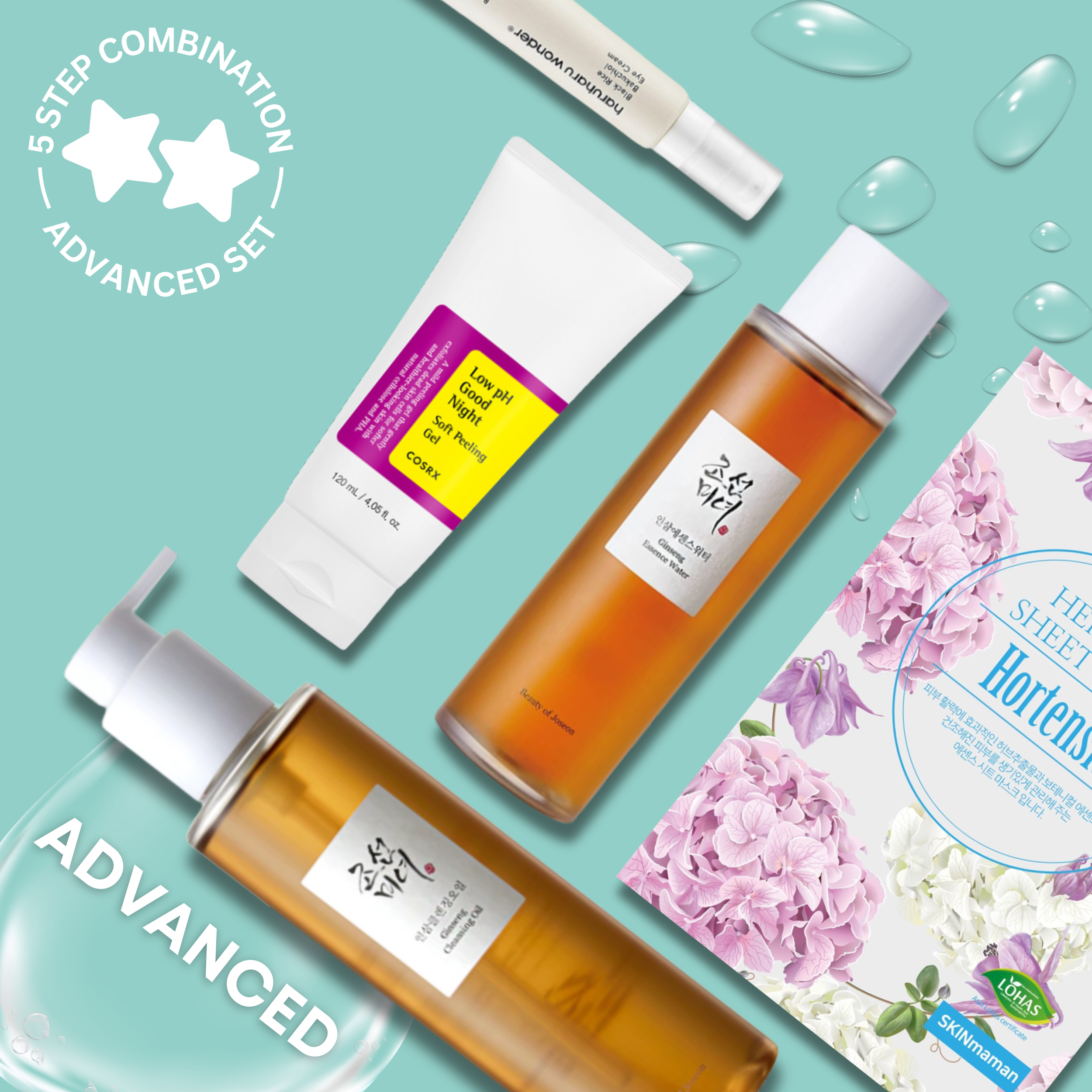 5-Step Balanced Skincare Routine for Combination Skin | OoshTush | K-beauty | Free Shipping Over $40