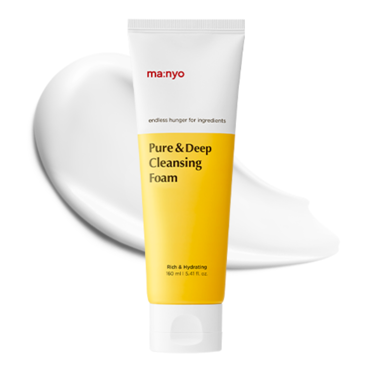 ma:nyo Deep Cleansing Foam 200ml - Floral Formula for Skin