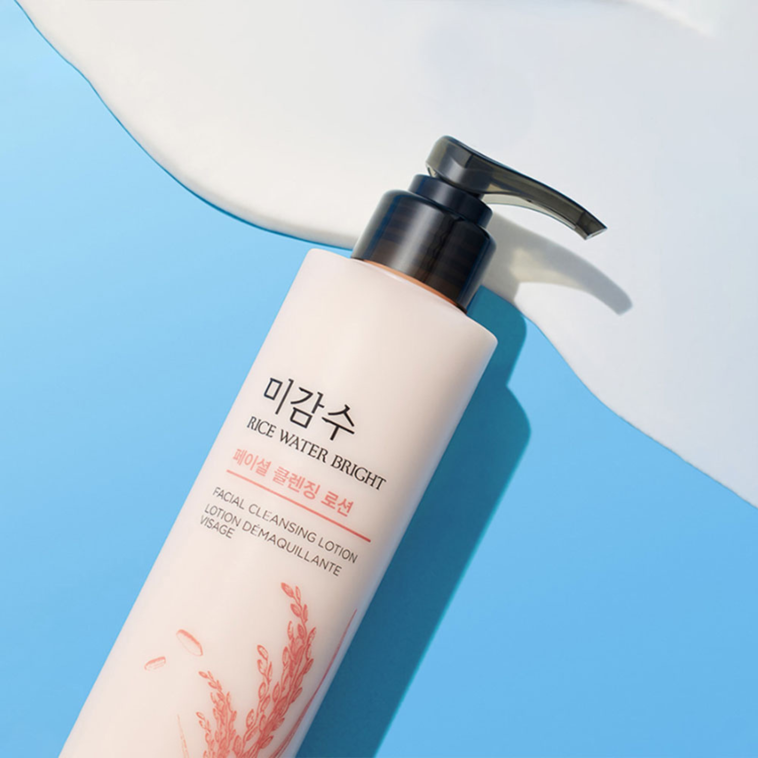 The Face Shop Rice Water Bright Facial Cleansing Lotion 200ml | OoshTush | K-beauty | Free Shipping Over $50 USD