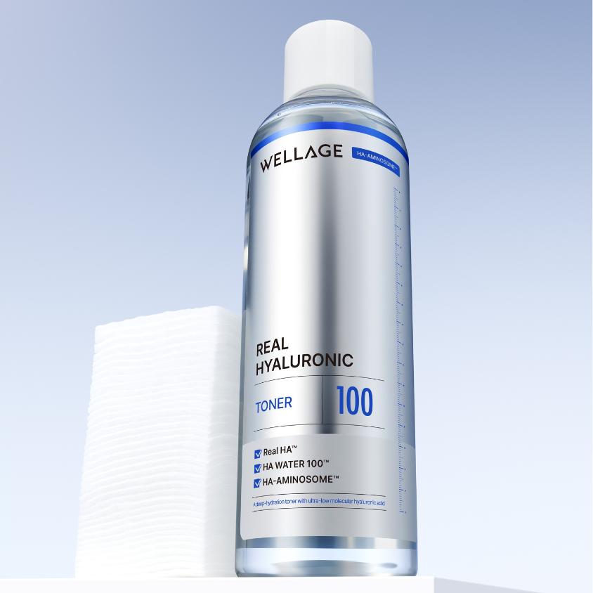 Wellage Hyaluronic Toner: Deep Hydration & Skin Plumpness