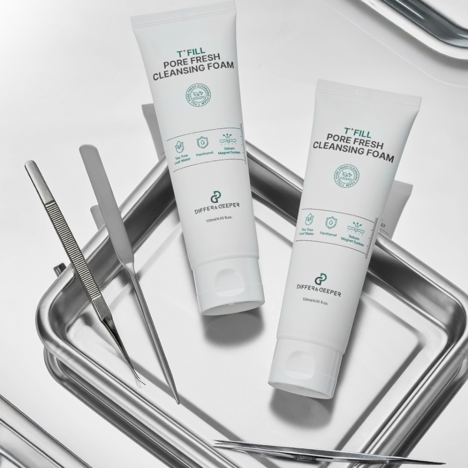 Differ & Deeper Pore Fresh Cleansing Foam - Deep Cleanse