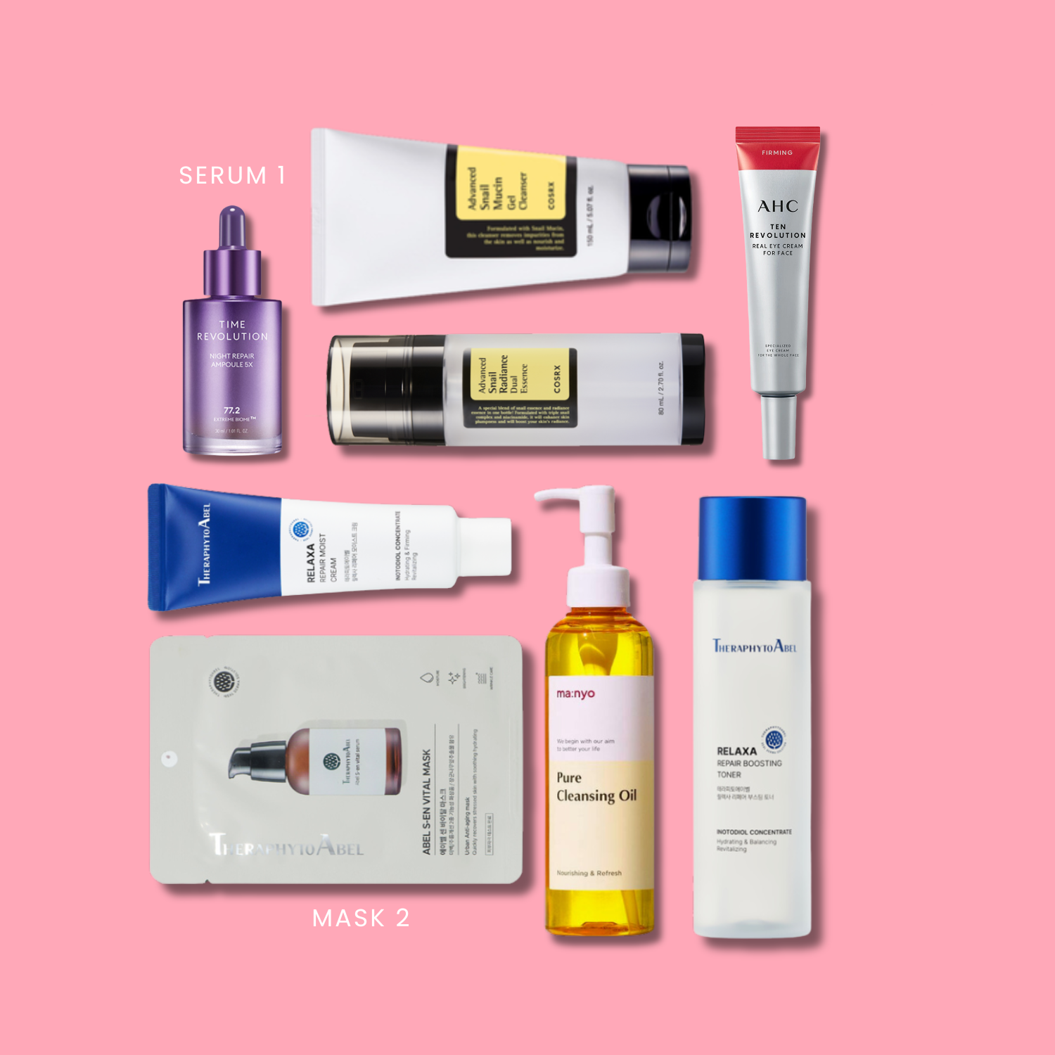 8-Step Age Control Skincare Routine (Morning & Night) | OoshTush | K-beauty | Free Shipping Over $50