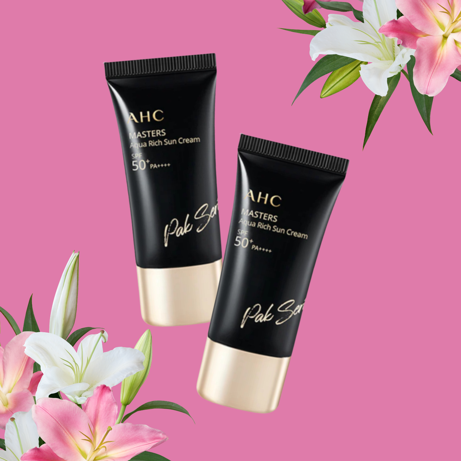 AHC Masters Aqua Rich Sun Cream SPF 50+ PA++++ Discover premium Korean skin care and makeup products for all skin concerns, with curated routines and trusted brands at OoshTush.com