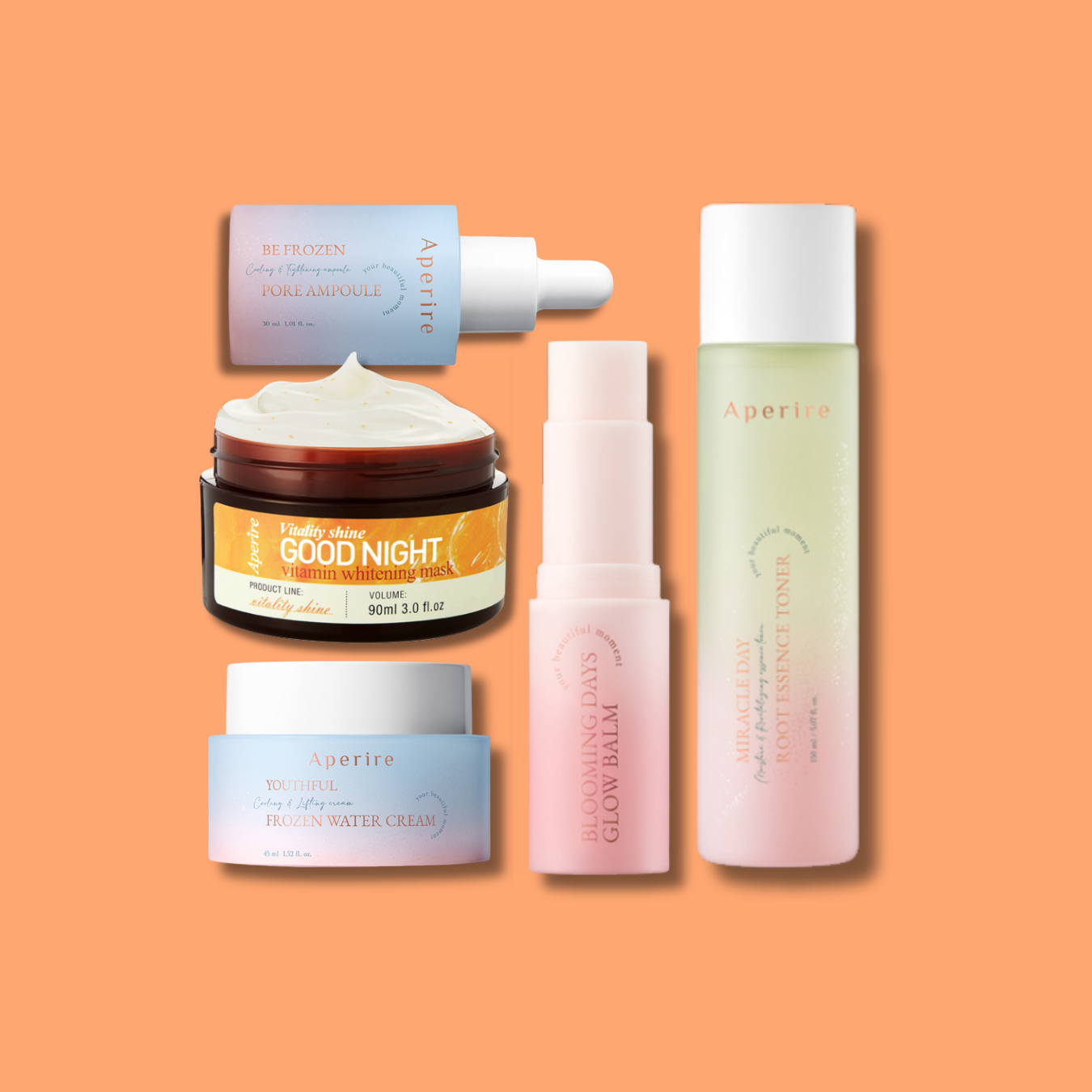 Aperire Vitality Shine Glow BundleOoshTush | K-beauty | Korean Skincare | OoshTush | K-beauty | Korean Skincare