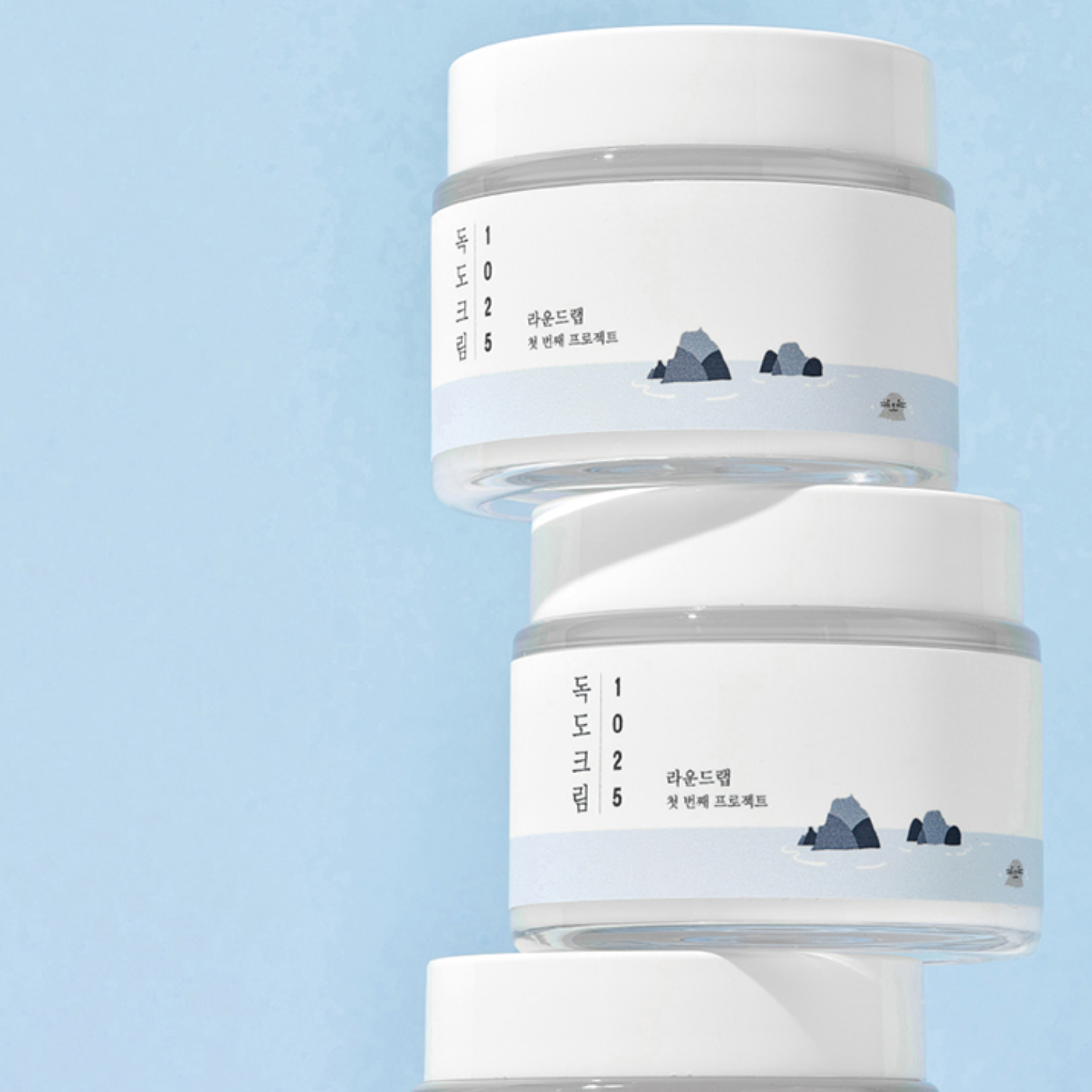 Round Lab 1025 Dokdo Cream 80ml | OoshTush | Korean Skincare | K-Beauty